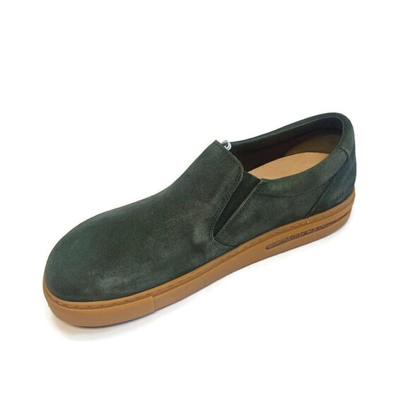 Birkenstock Oswego Suede Leather Loafers Womens Size 11 Mens 9 EU 42 Thyme Green - Picture 4 of 10